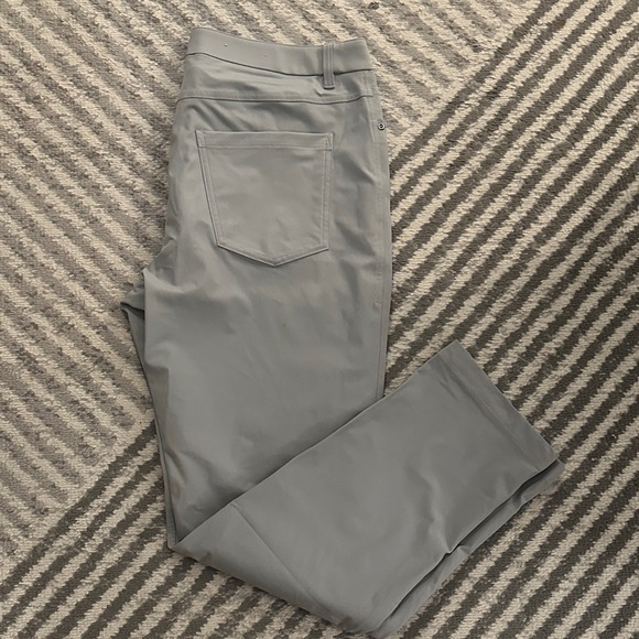 ABC Classic-Fit 5 Pocket Pant 30L 34W Silver Drop